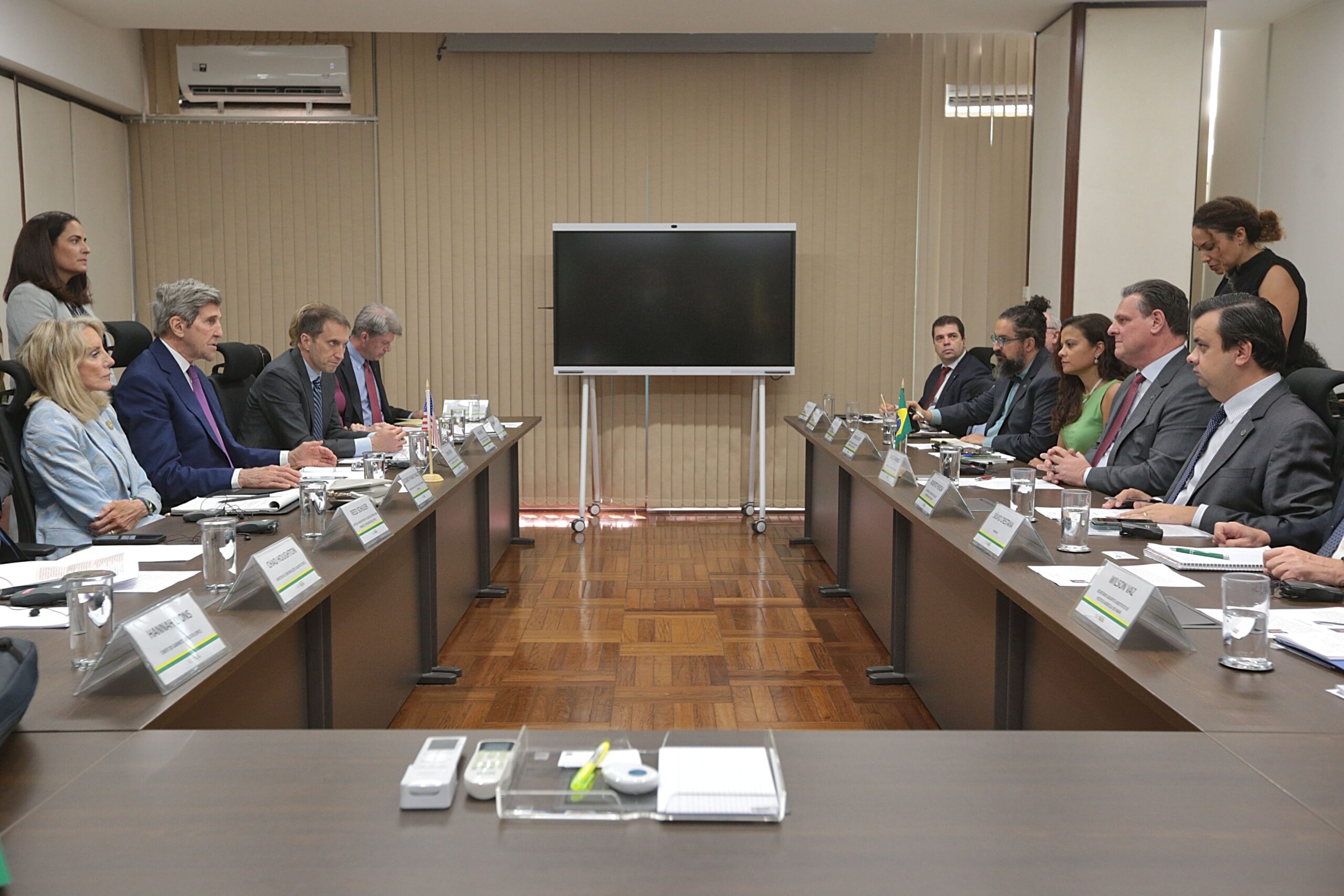 John Kerry no Itamaraty